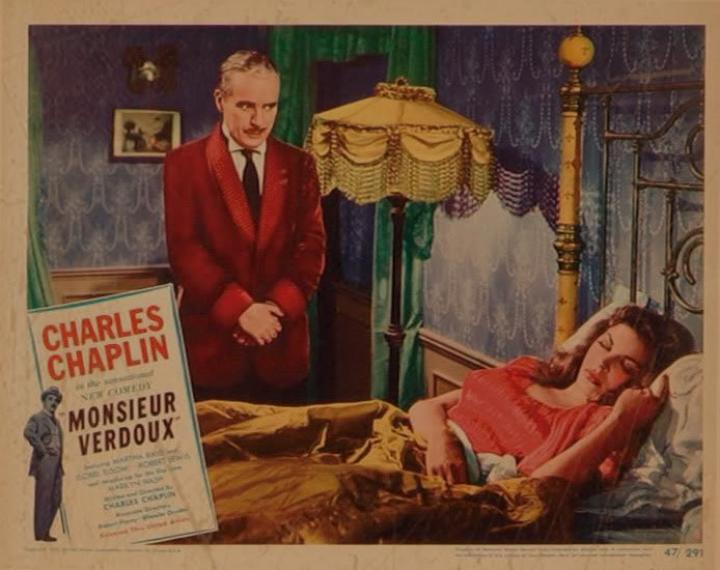 Charles Chaplin and Martha Raye in Monsieur Verdoux (1947)