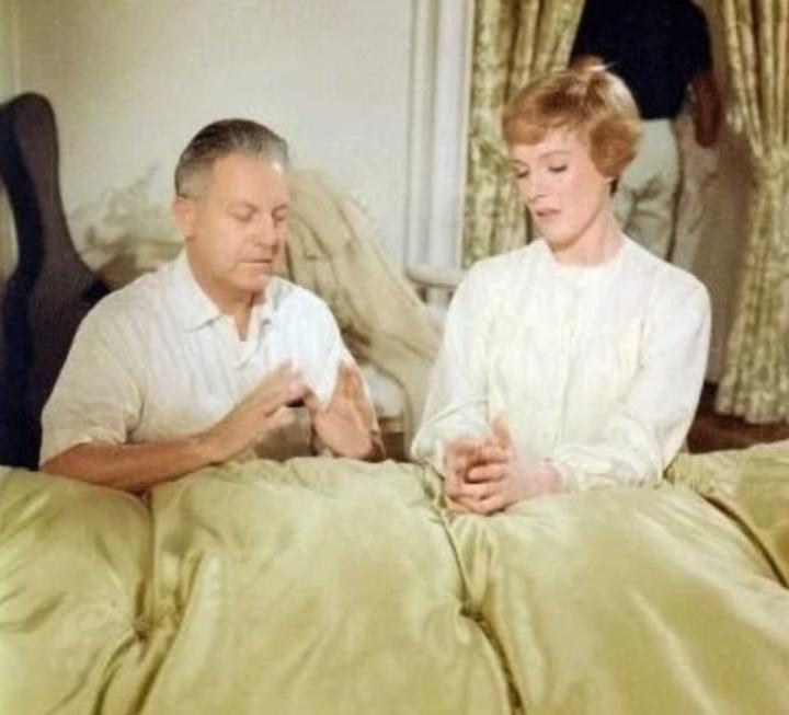 Julie Andrews and Robert Wise in The Sound of Music (1965)