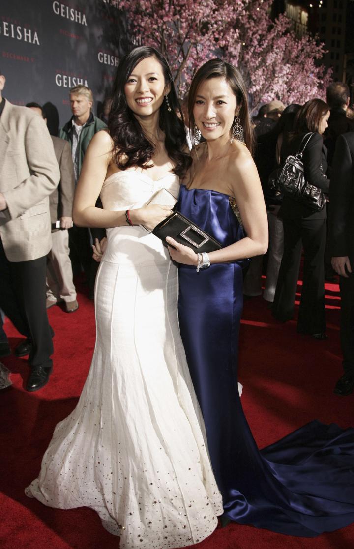 Michelle Yeoh and Ziyi Zhang at an event for Memoirs of a Geisha (2005)