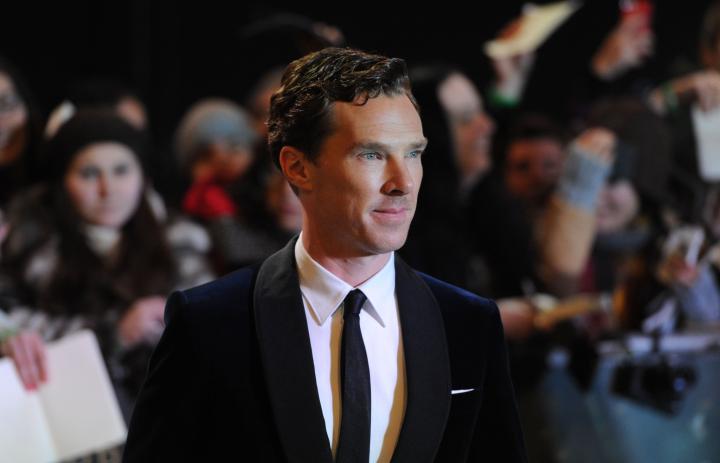 Benedict Cumberbatch at an event for The Hobbit: The Battle of the Five Armies (2014)