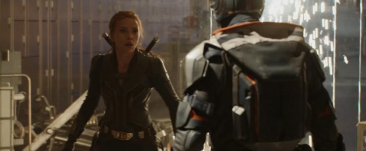 Scarlett Johansson and Olga Kurylenko in Black Widow (2021)