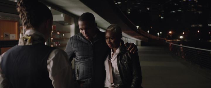 Leslie Odom Jr. and Cynthia Erivo in Needle in a Timestack (2021)