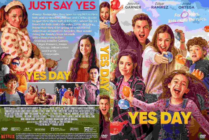 Jennifer Garner, Edgar Ramírez, Jenna Ortega, Julian Lerner, and Everly Carganilla in Yes Day (2021)