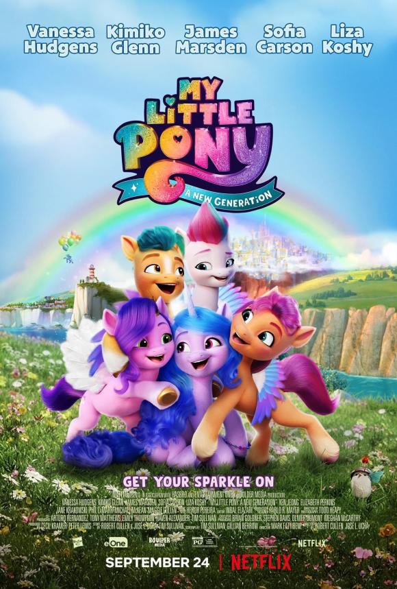 دانلود فیلم My Little Pony: A New Generation 2021 با زیرنویس فارسی چسبیده
