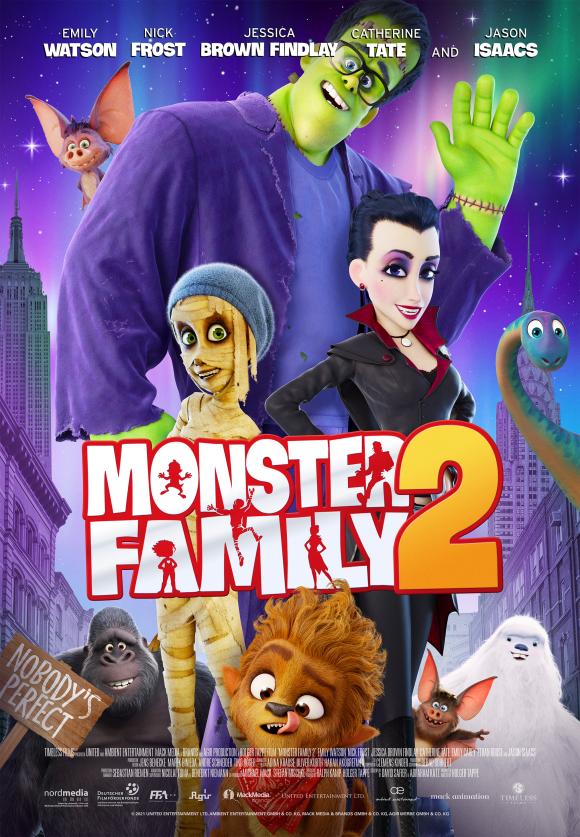 دانلود فیلم Monster Family 2 2021 با زیرنویس فارسی چسبیده